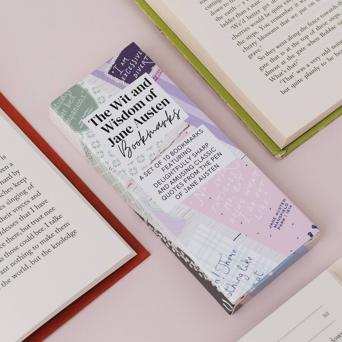 The Wit and Wisdom of Jane Austen Bookmark Set - Set of 10 BookGeek