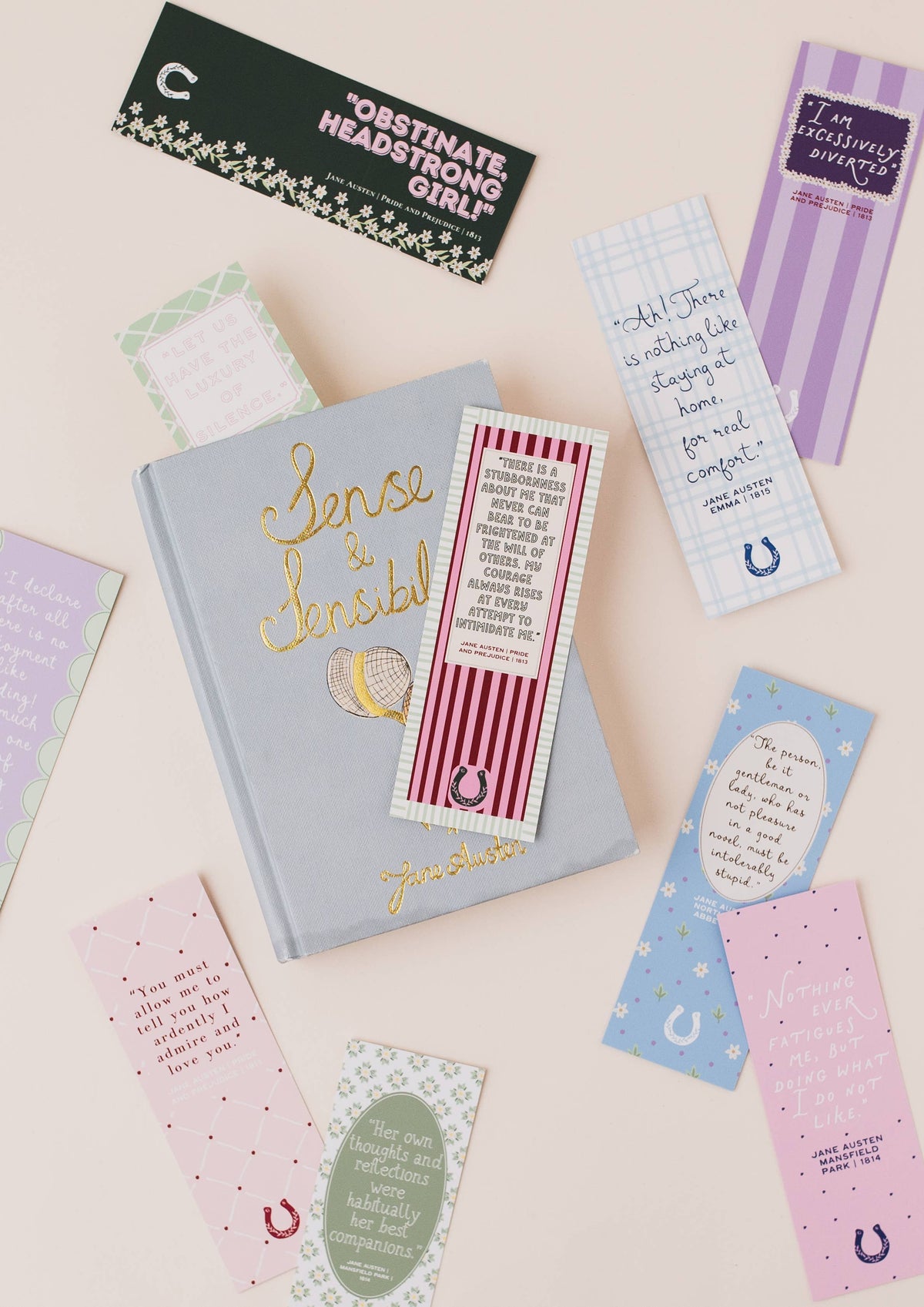 The Wit and Wisdom of Jane Austen Bookmark Set - Set of 10 BookGeek