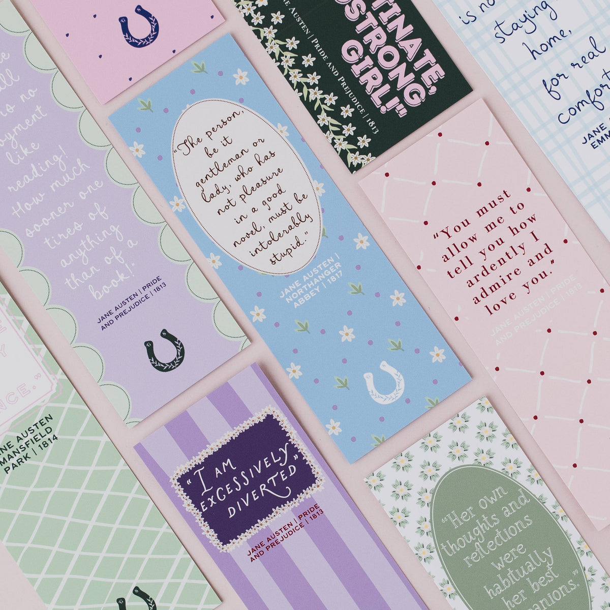 The Wit and Wisdom of Jane Austen Bookmark Set - Set of 10 BookGeek