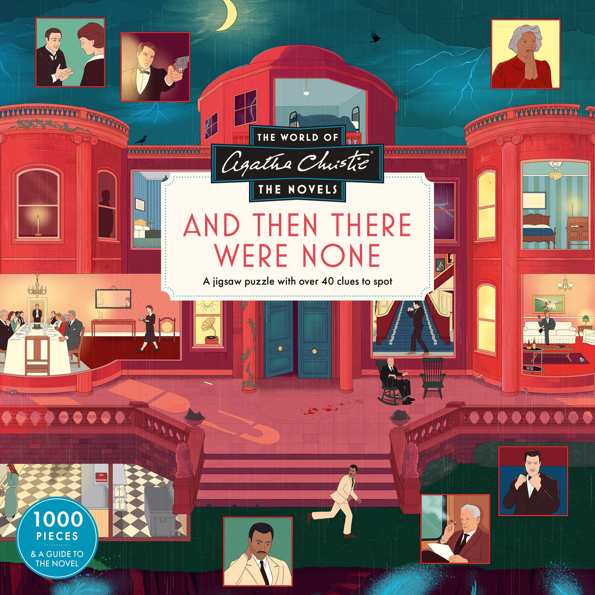 The World of Agatha Christie: And Then There Were None Jigsaw Puzzle BookGeek
