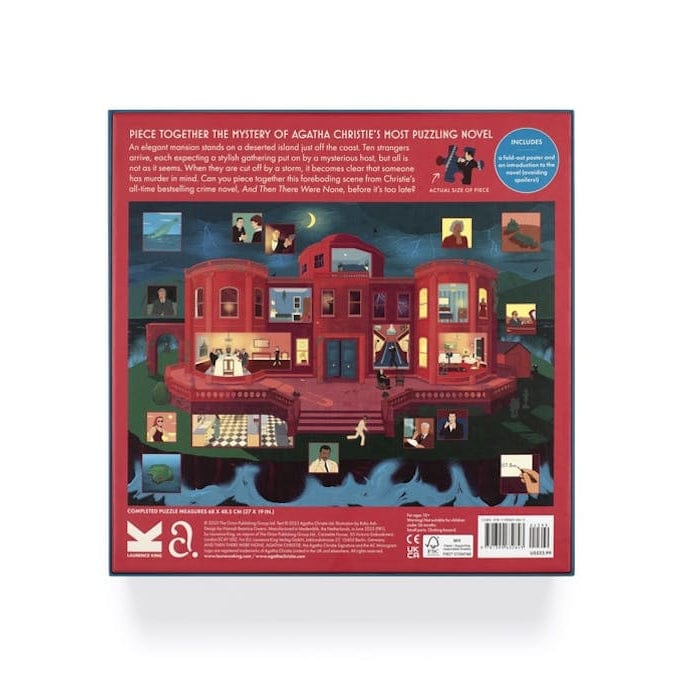The World of Agatha Christie: And Then There Were None Jigsaw Puzzle BookGeek