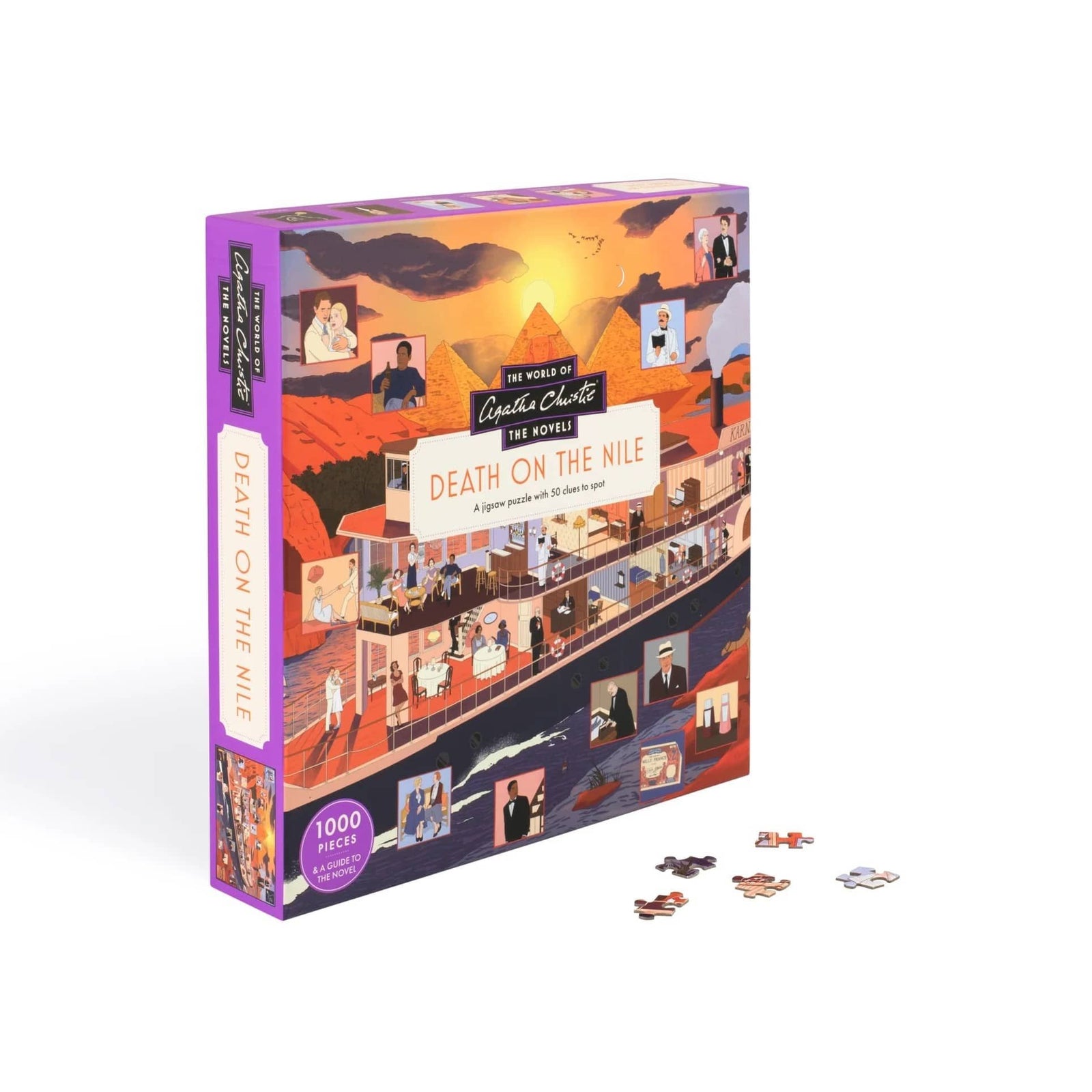 The World of Agatha Christie: Death on the Nile Jigsaw BookGeek