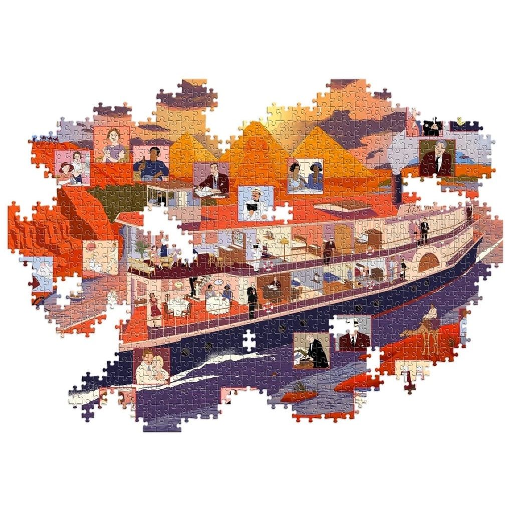 The World of Agatha Christie: Death on the Nile Jigsaw BookGeek