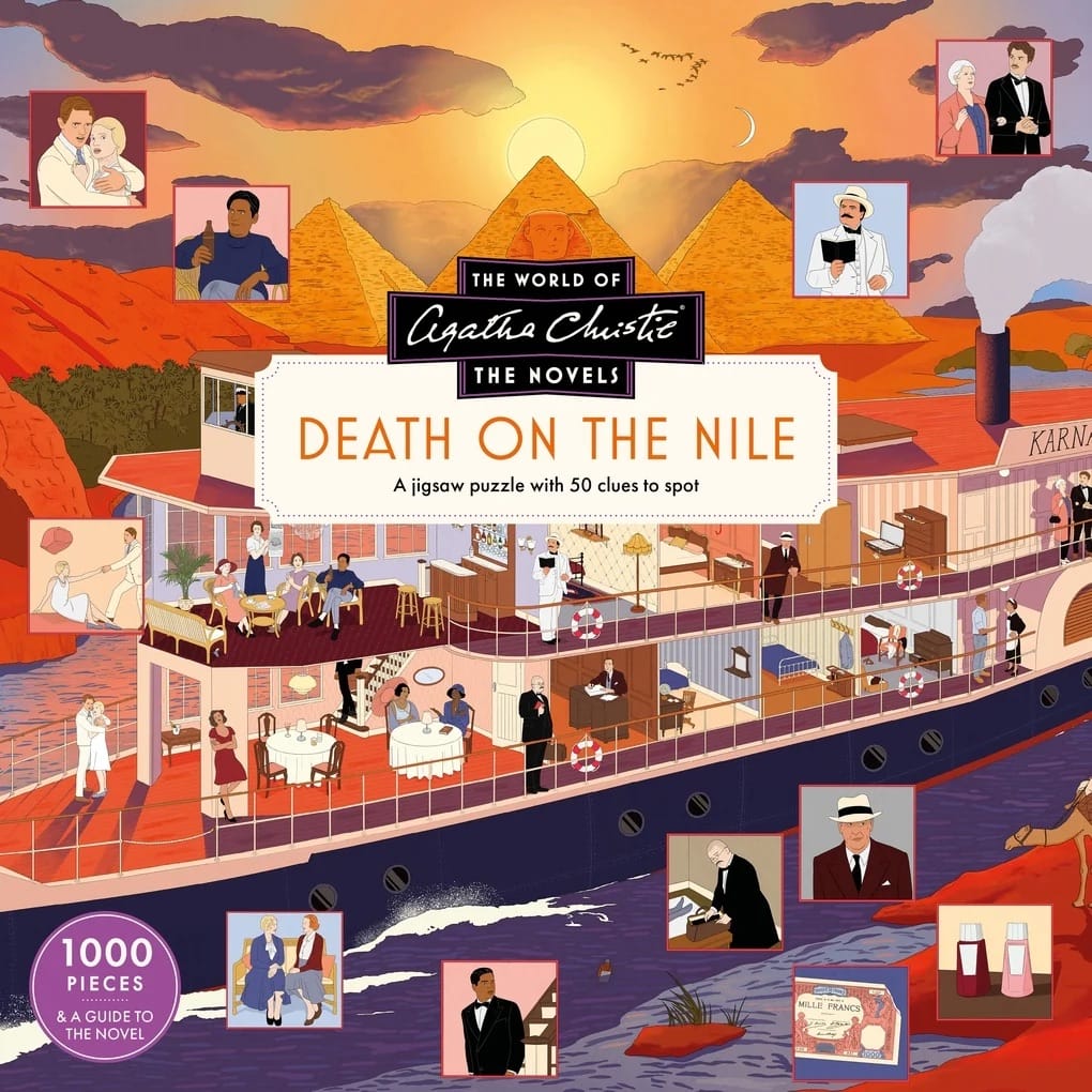 The World of Agatha Christie: Death on the Nile Jigsaw BookGeek