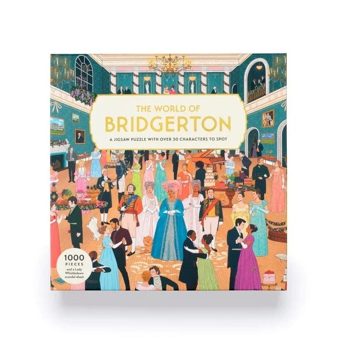 The World of Bridgerton Jigsaw Puzzle BookGeek