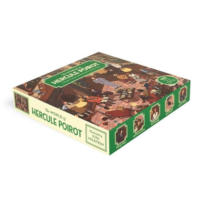 The World of Hercule Poirot Jigsaw Puzzle BookGeek