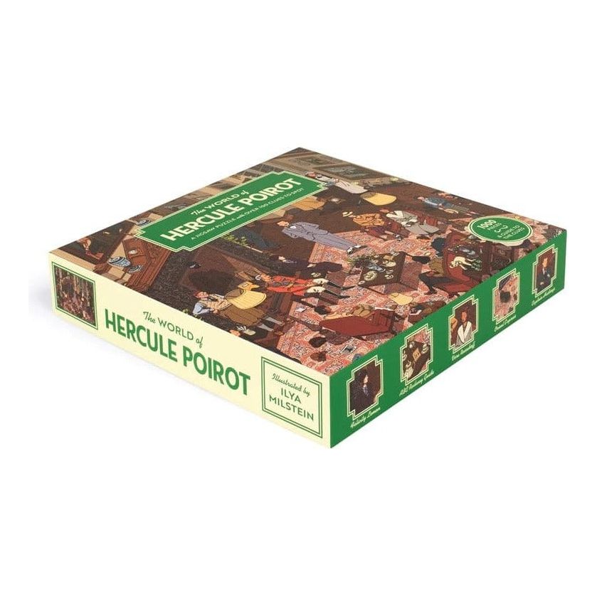 The World of Hercule Poirot Jigsaw Puzzle BookGeek