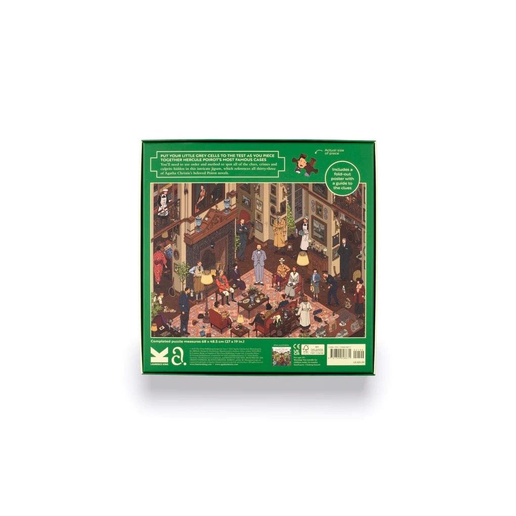 The World of Hercule Poirot Jigsaw Puzzle BookGeek