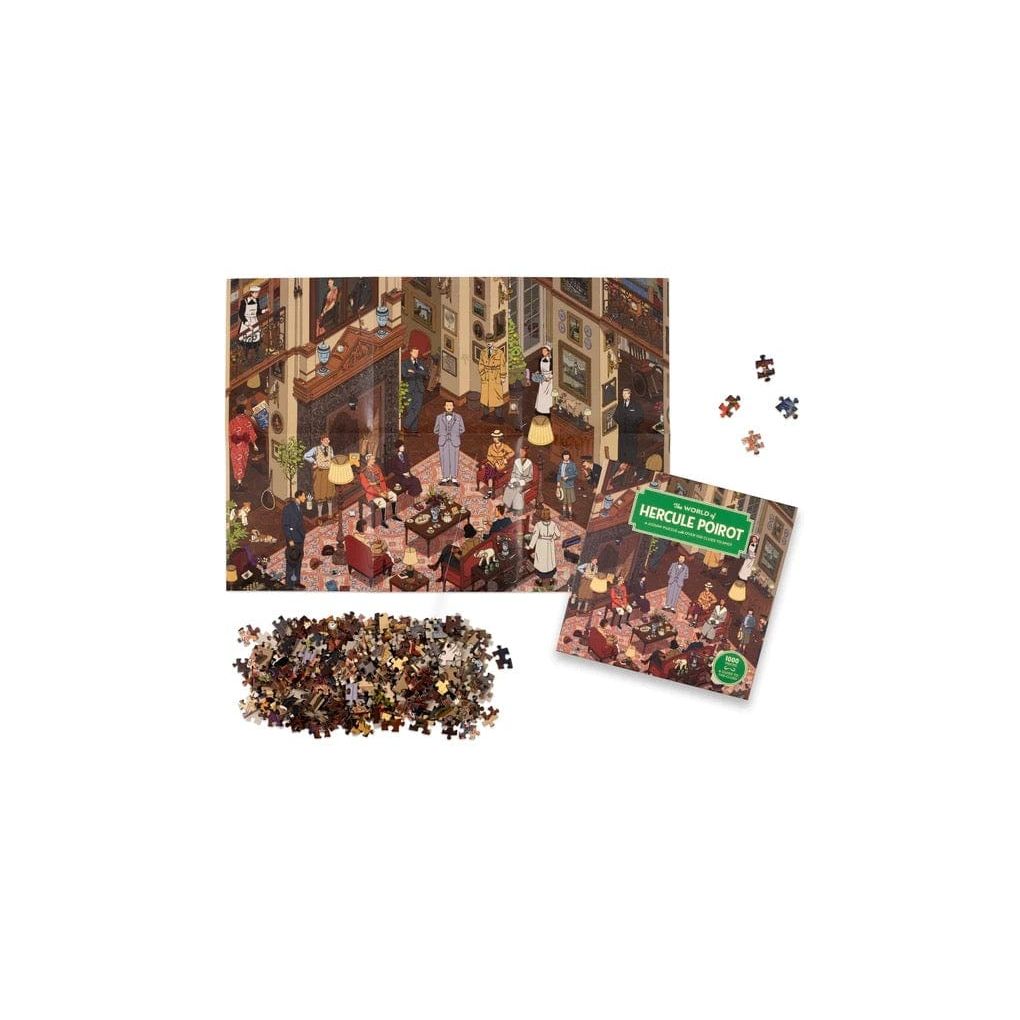 The World of Hercule Poirot Jigsaw Puzzle BookGeek