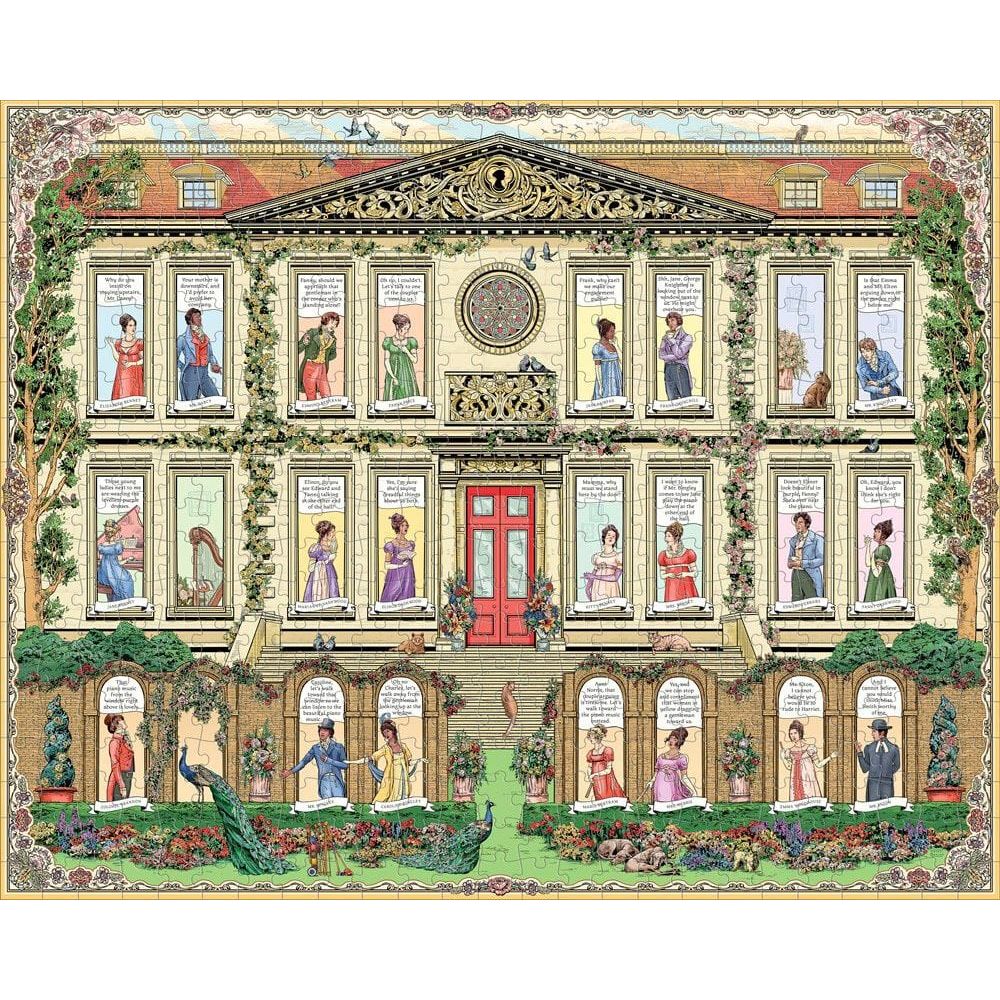 The World of Jane Austen: A Conversation Puzzle BookGeek