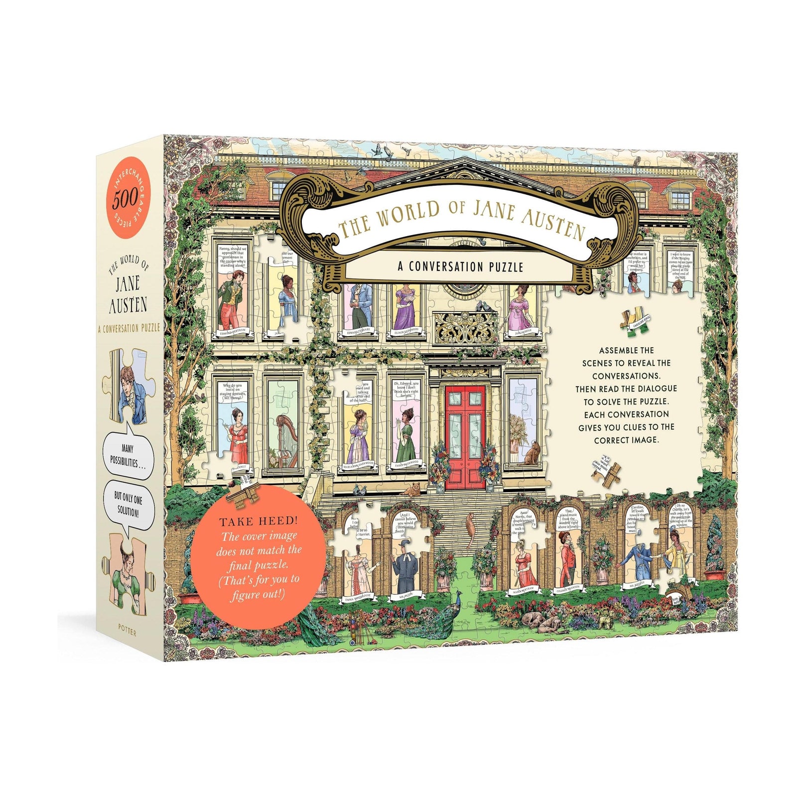 The World of Jane Austen: A Conversation Puzzle BookGeek