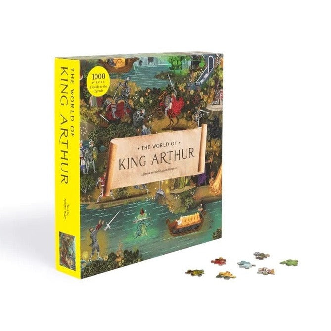 The World of King Arthur Jigsaw Puzzle BookGeek