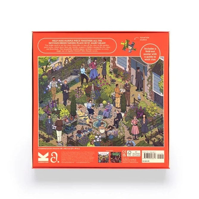 The World of Miss Marple Jigsaw Puzzle BookGeek