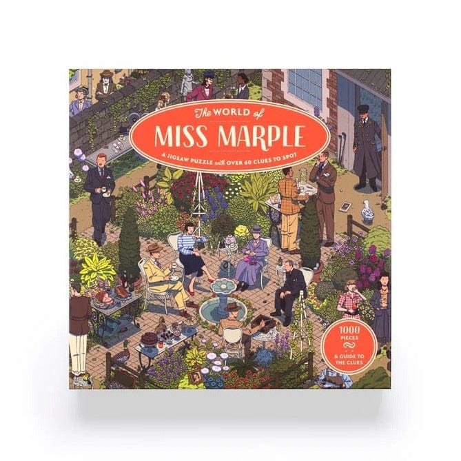 The World of Miss Marple Jigsaw Puzzle BookGeek