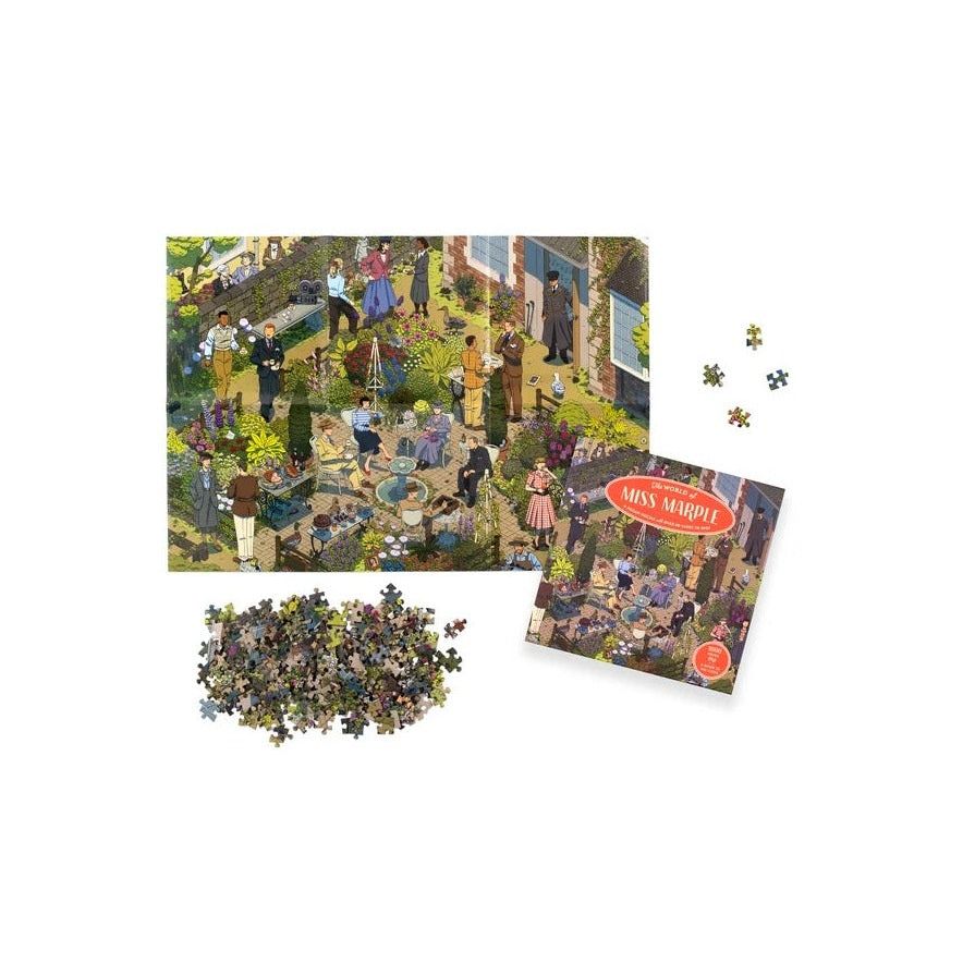 The World of Miss Marple Jigsaw Puzzle BookGeek