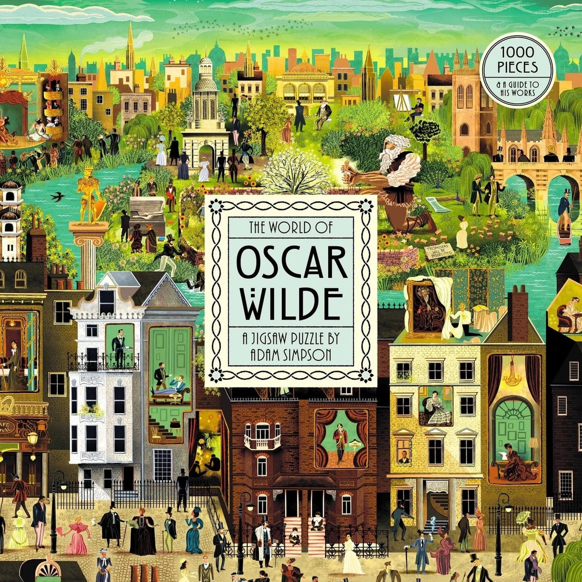 The World of Oscar Wilde Jigsaw Puzzle BookGeek