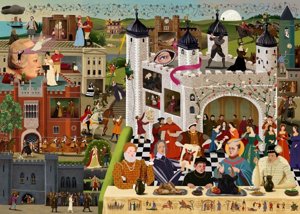 The World of Scandals at Court Jigsaw BookGeek