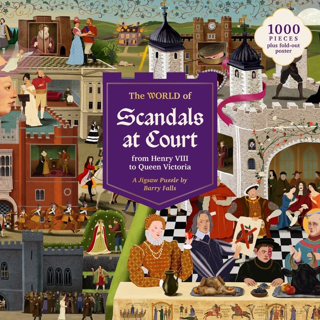 The World of Scandals at Court Jigsaw BookGeek