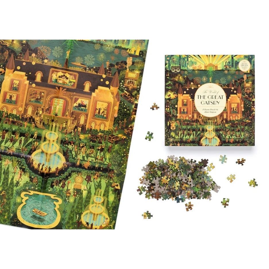 The World of The Great Gatsby Jigsaw BookGeek