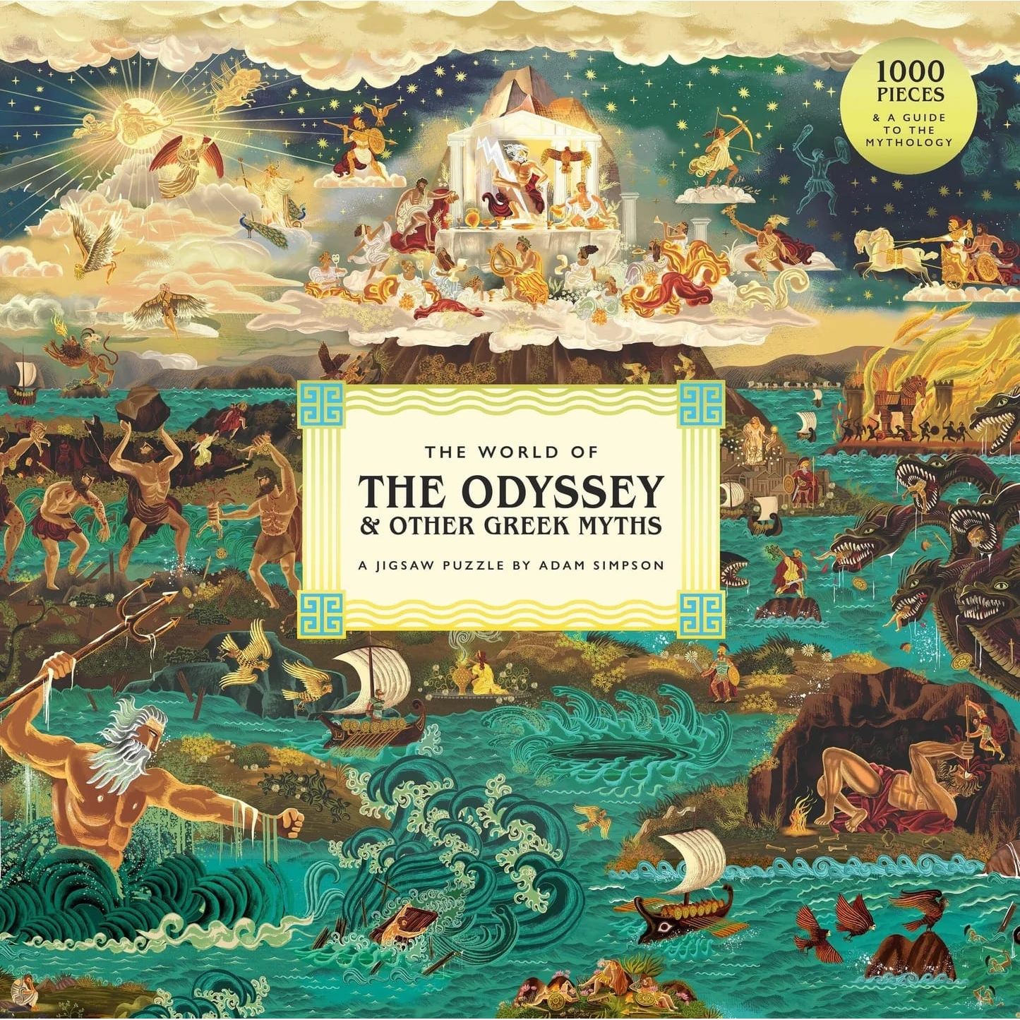 The World of the Odyssey & Other Greek Myths Jigsaw BookGeek