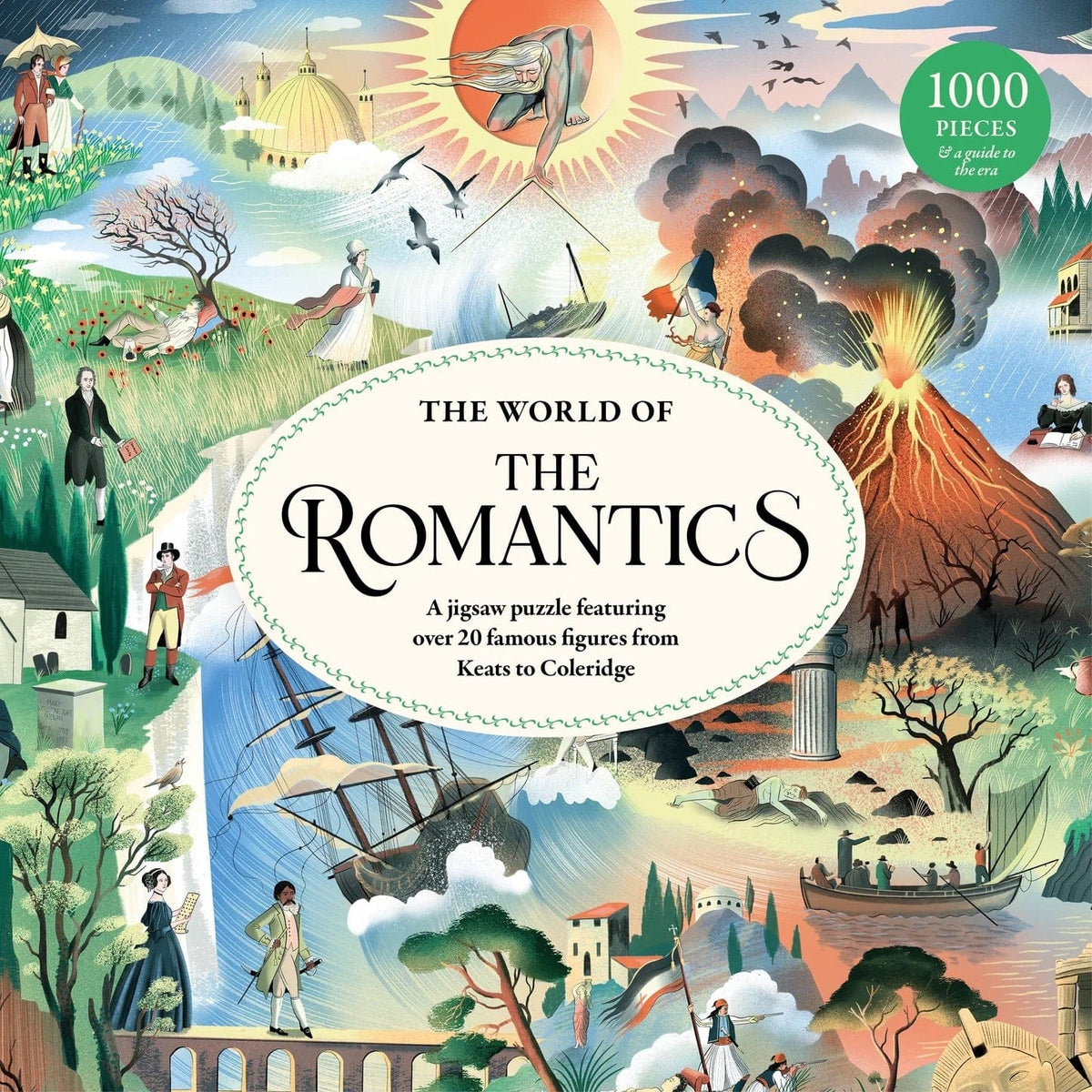 The World of the Romantics Jigsaw Puzzle BookGeek
