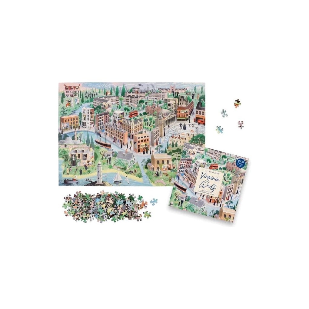 The World of Virginia Woolf Jigsaw Puzzle BookGeek