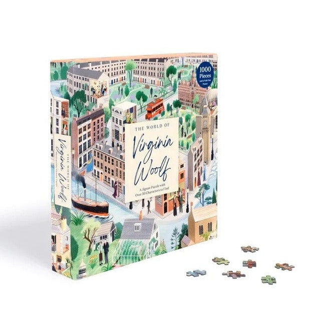 The World of Virginia Woolf Jigsaw Puzzle BookGeek