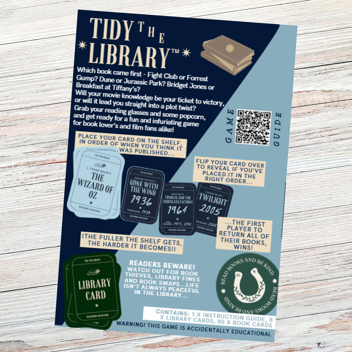 Tidy the Library: Books that Became Movies Edition BookGeek