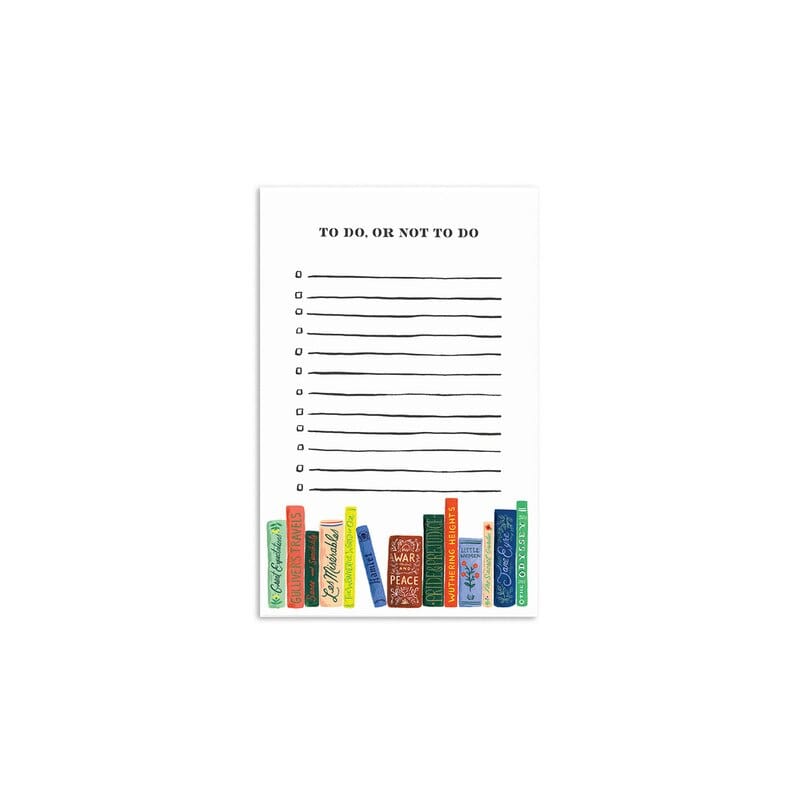 To Do, Or Not To Do Notepad BookGeek