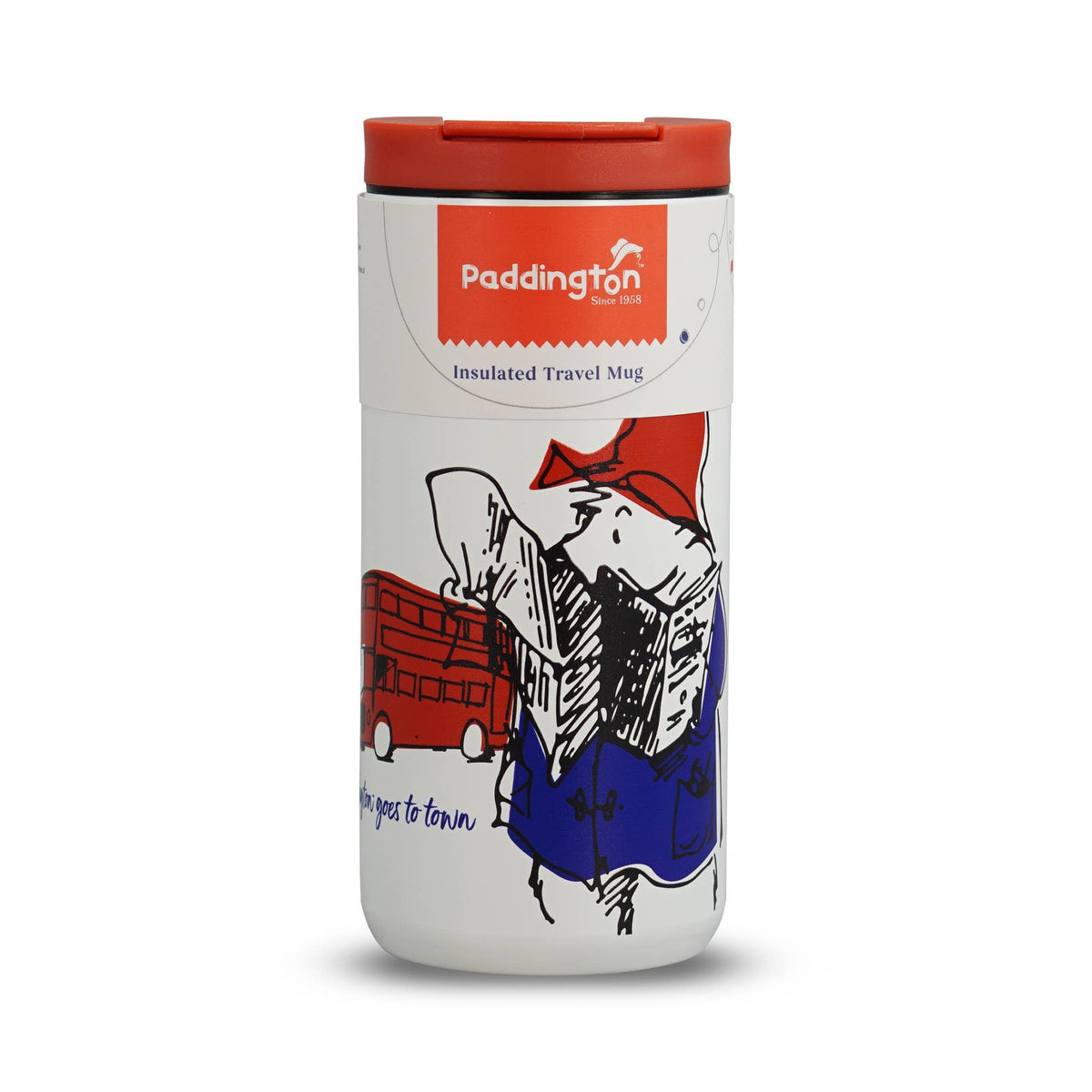 Travel Mug Metal (12 fl oz) - Paddington BookGeek