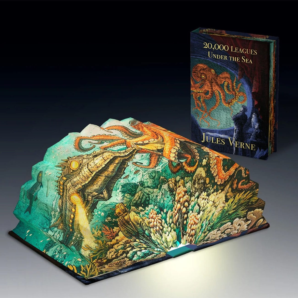 Twenty Thousand Leagues Under the Sea Light Book BookGeek