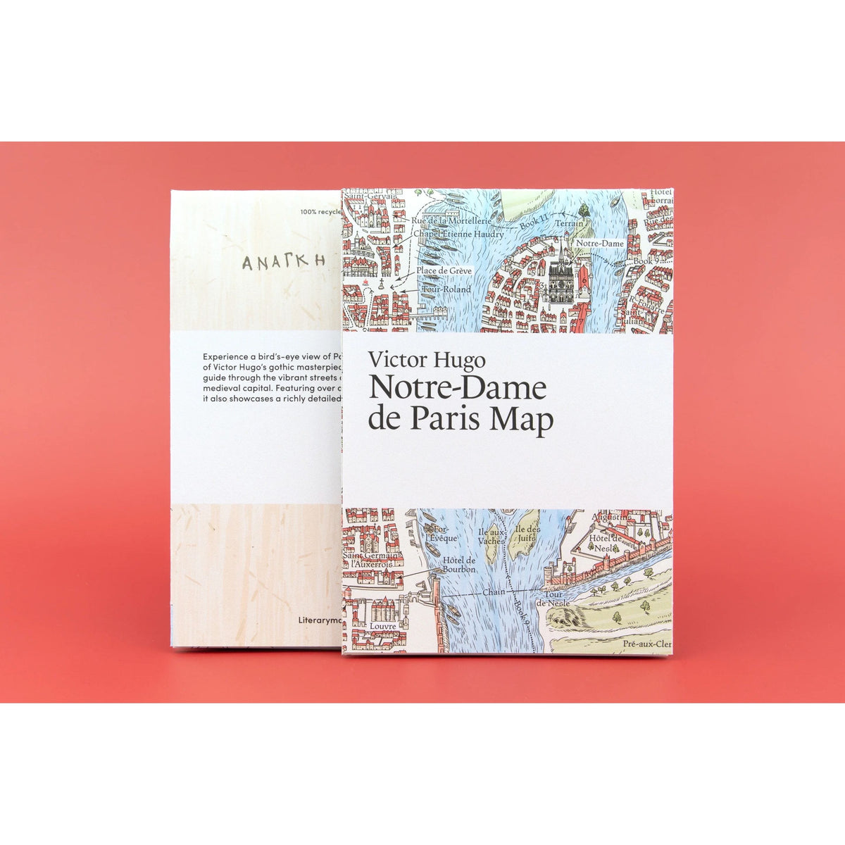 Victor Hugo: Notre-Dame de Paris Map BookGeek