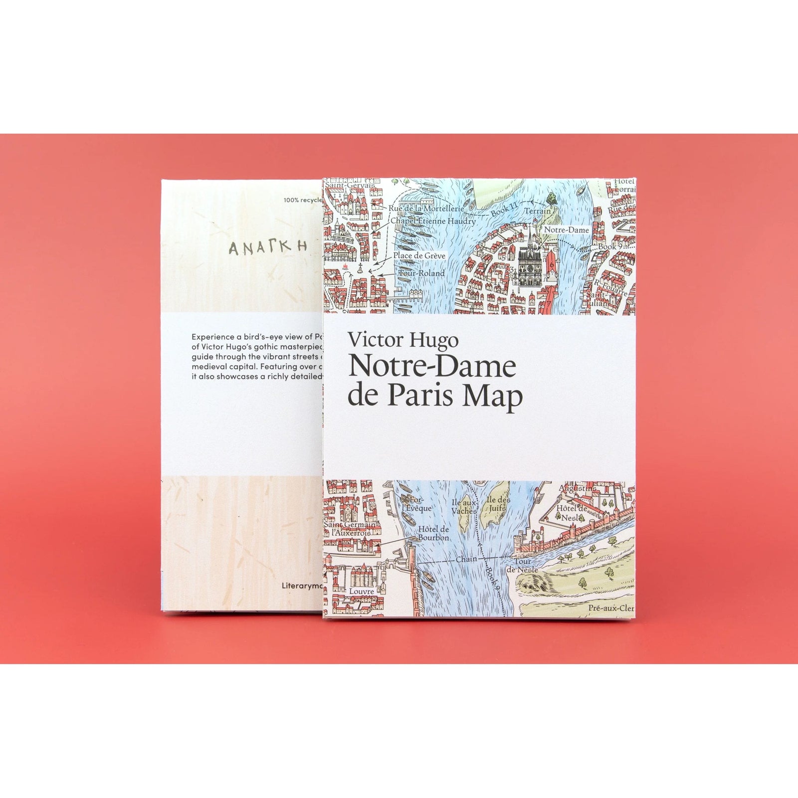 Victor Hugo: Notre-Dame de Paris Map BookGeek