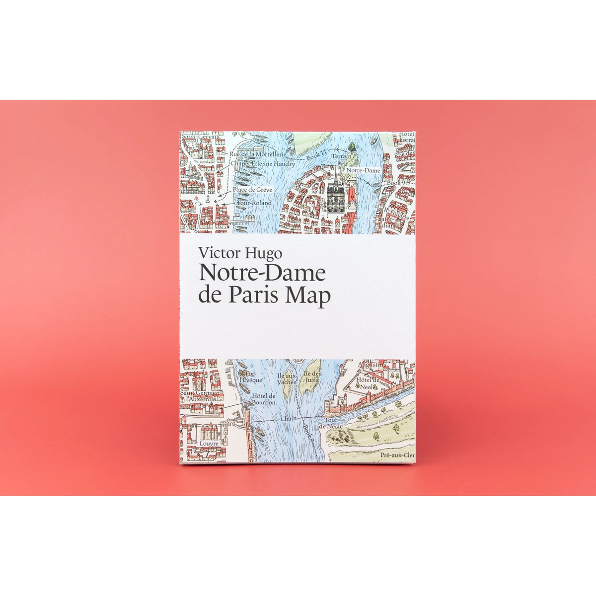 Victor Hugo: Notre-Dame de Paris Map BookGeek