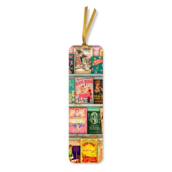 Vintage Cook Book Library Bookmarks BookGeek