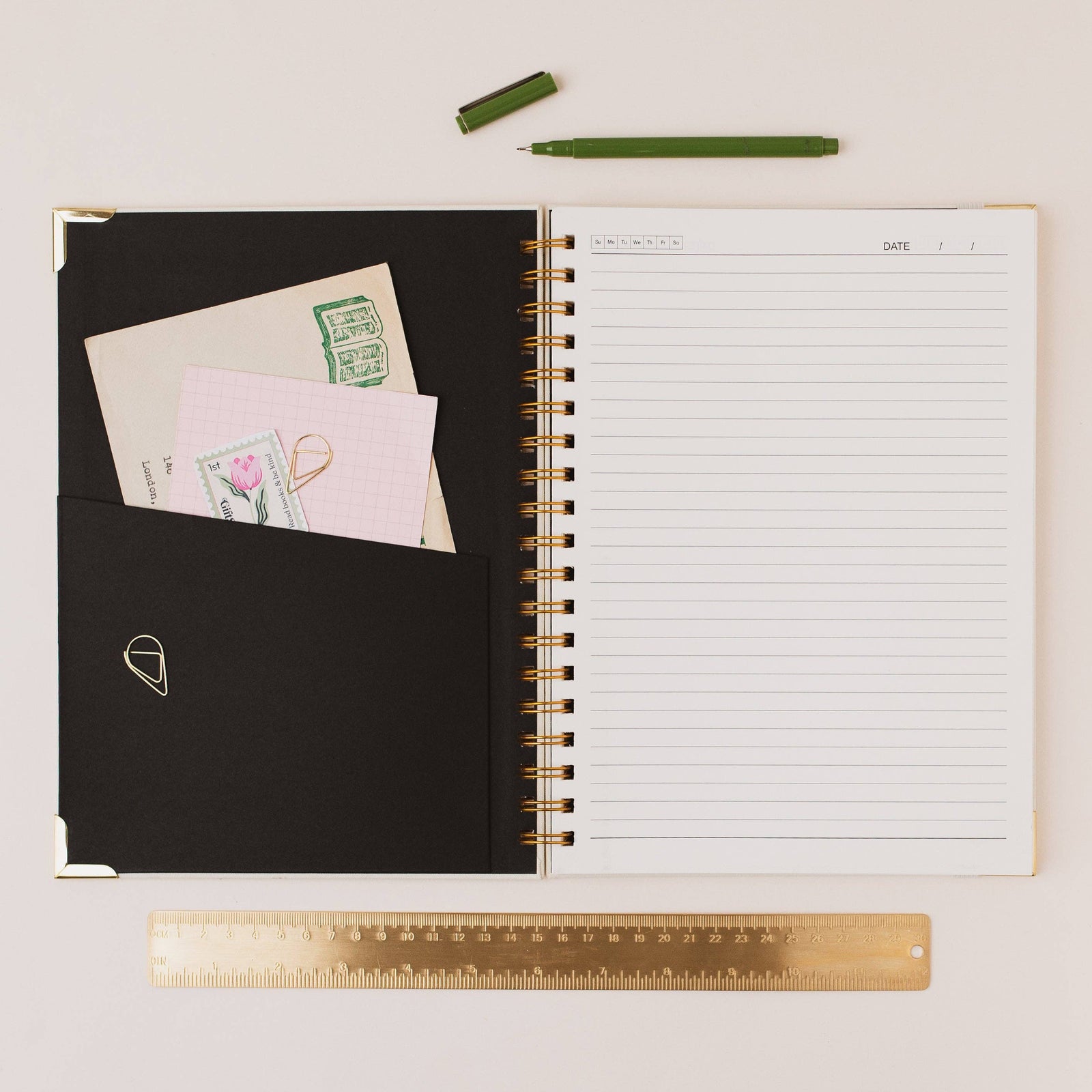 VIRGINIA WOOLF Literary Quote Linen Spiral Notebook BookGeek