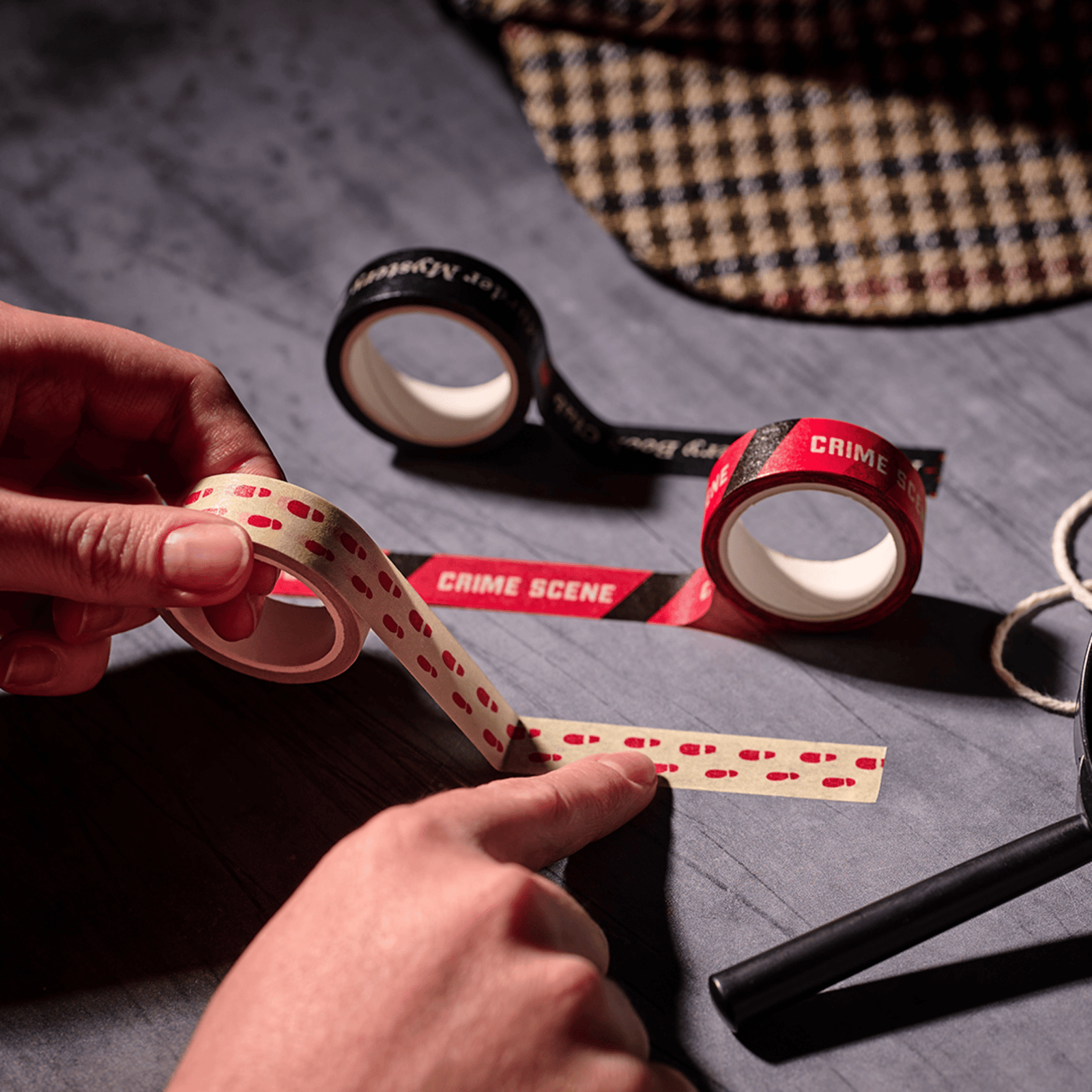Washi Set 16.4ft (x3) - Murder Mystery Club BookGeek