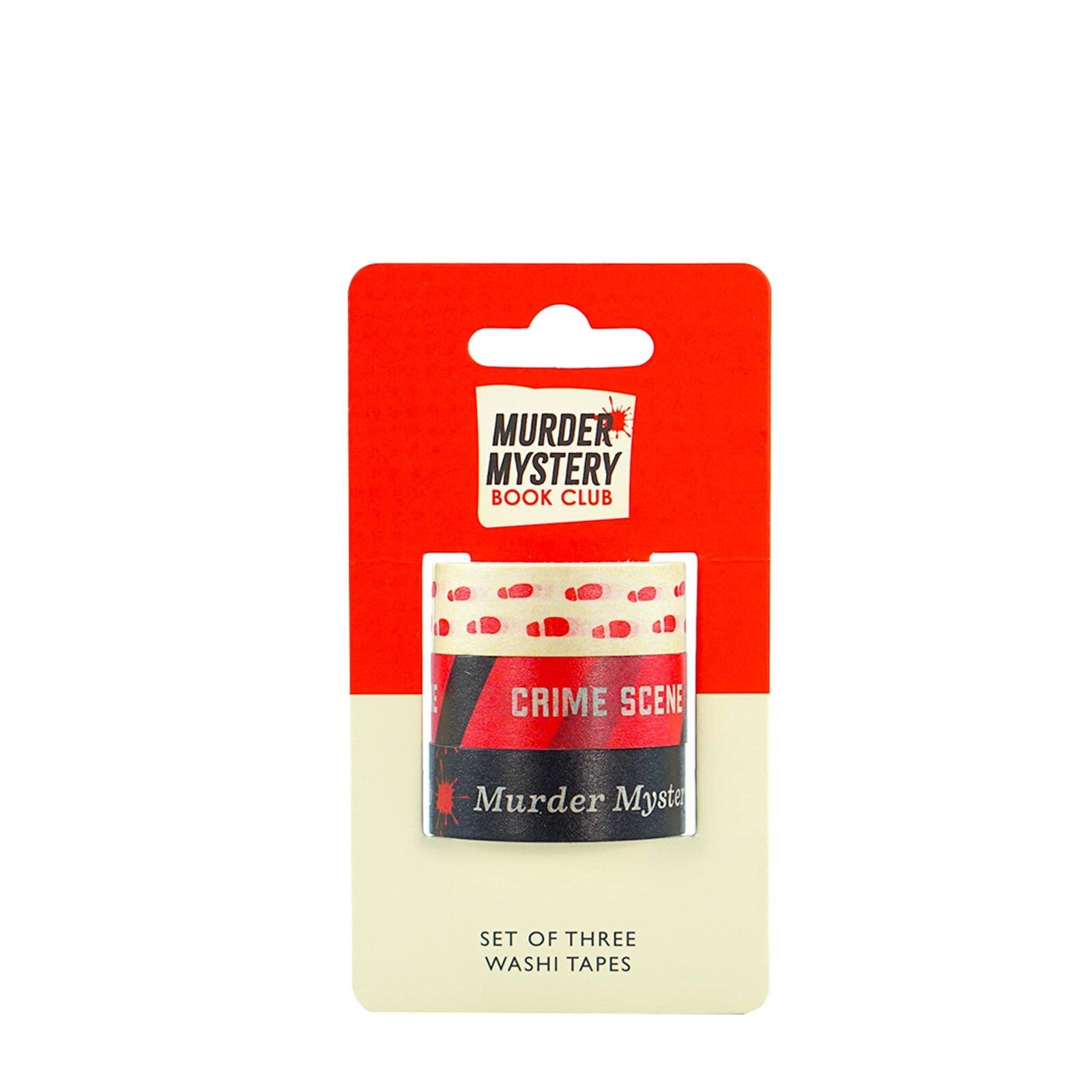 Washi Set 16.4ft (x3) - Murder Mystery Club BookGeek