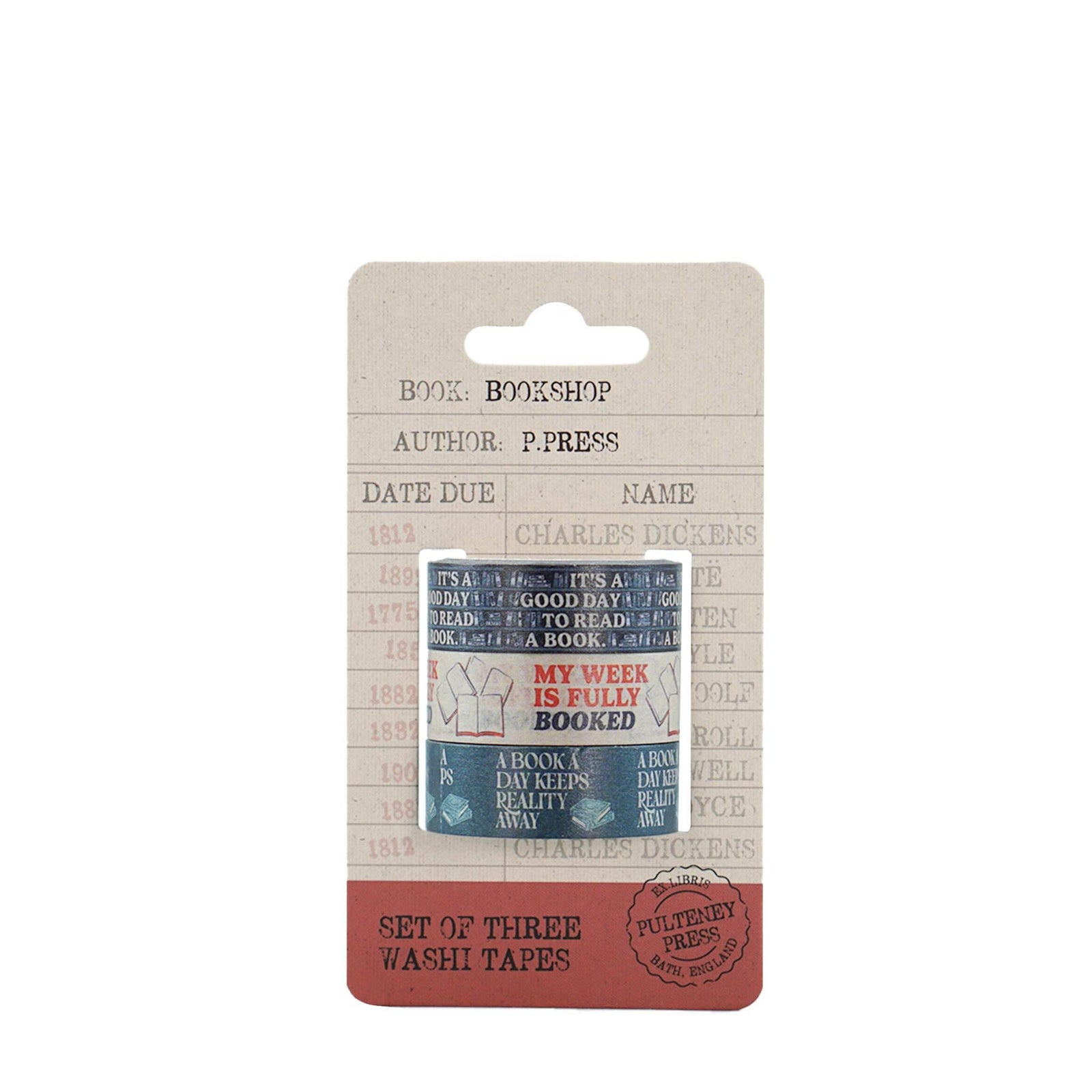 Washi Tape Set – Bookshop BookGeek