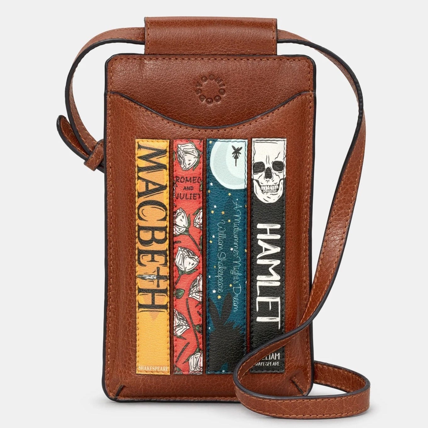 William Shakespeare Bookworm Leather Phone Case BookGeek