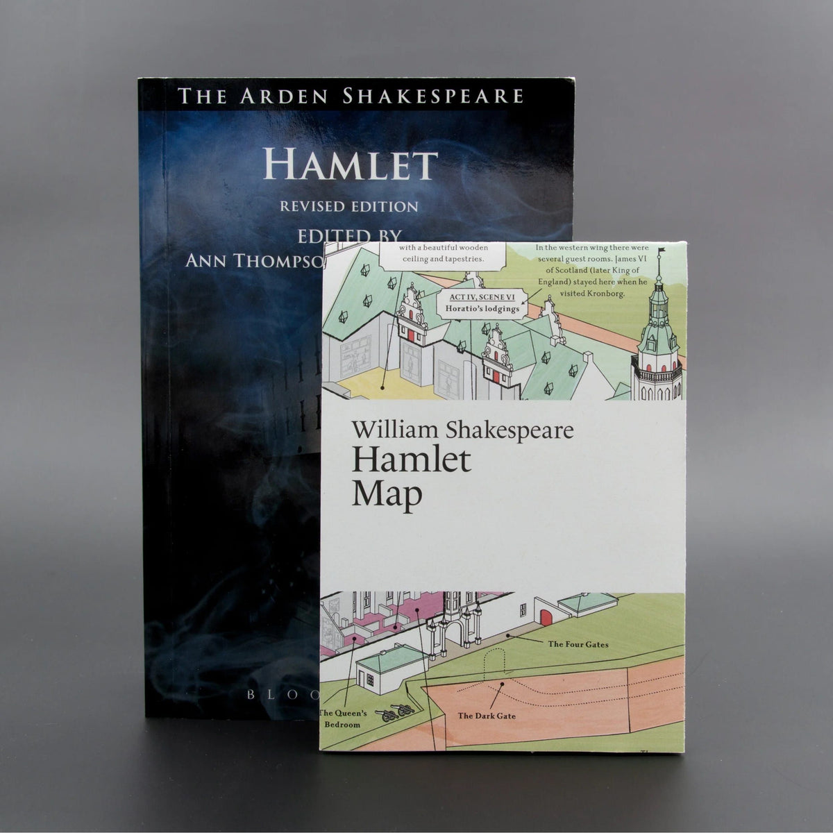 William Shakespeare: Hamlet Map BookGeek