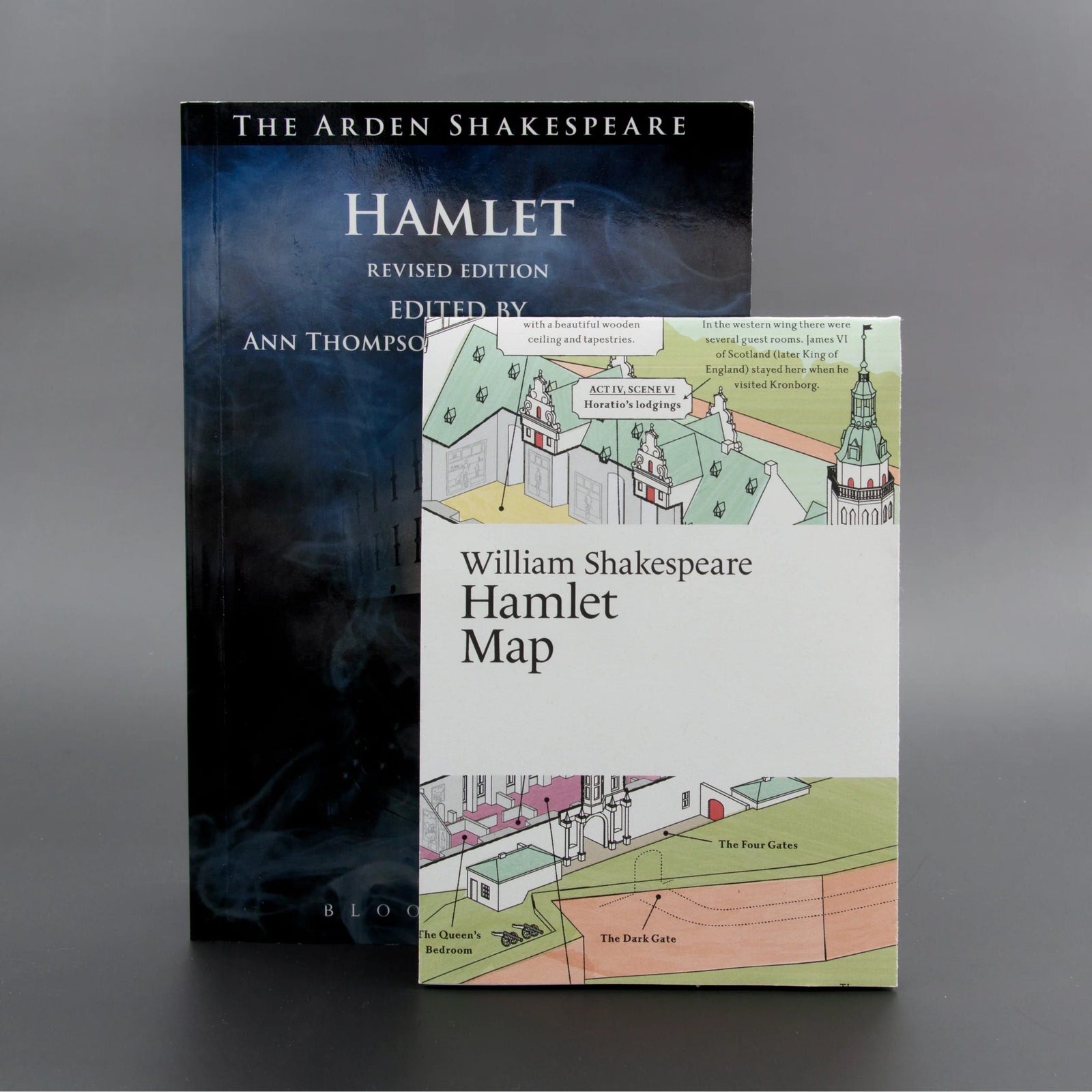 William Shakespeare: Hamlet Map BookGeek