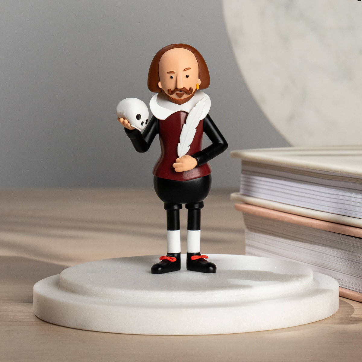 William Shakespeare Literary Figurine – Book Lover Gift BookGeek