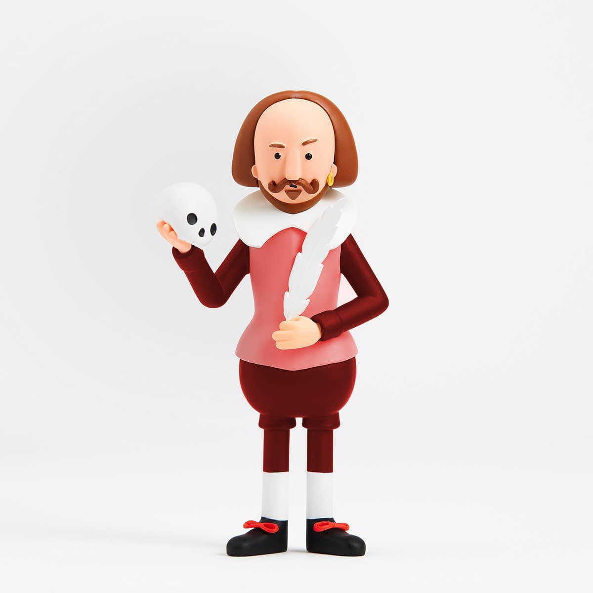William Shakespeare Literary Figurine – Book Lover Gift BookGeek