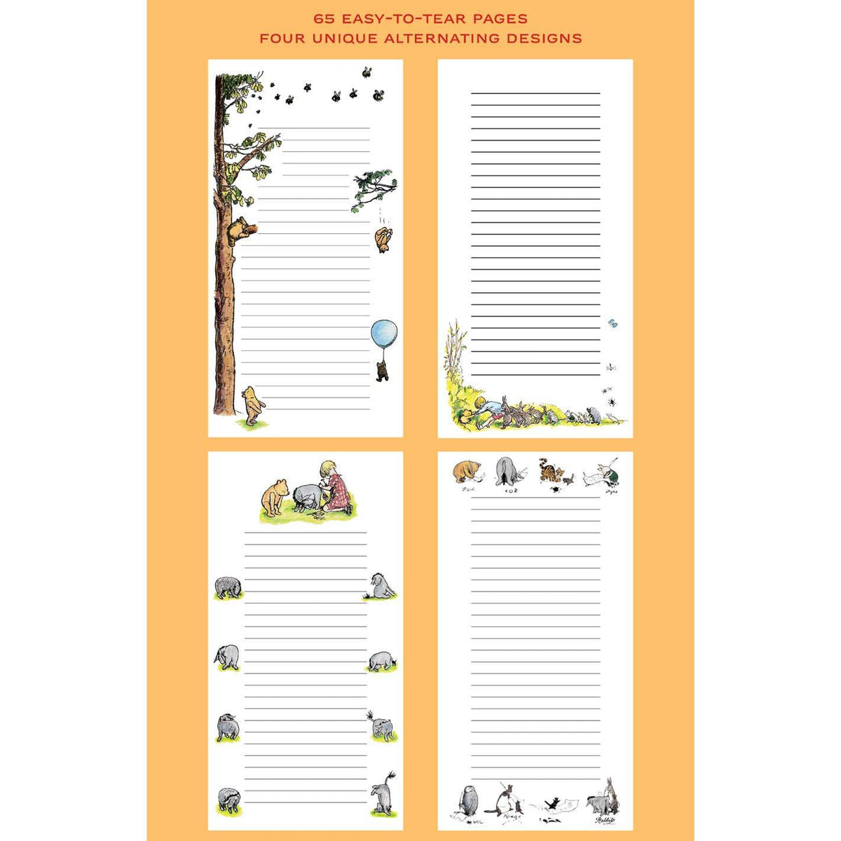 Winnie the Pooh Notepad BookGeek