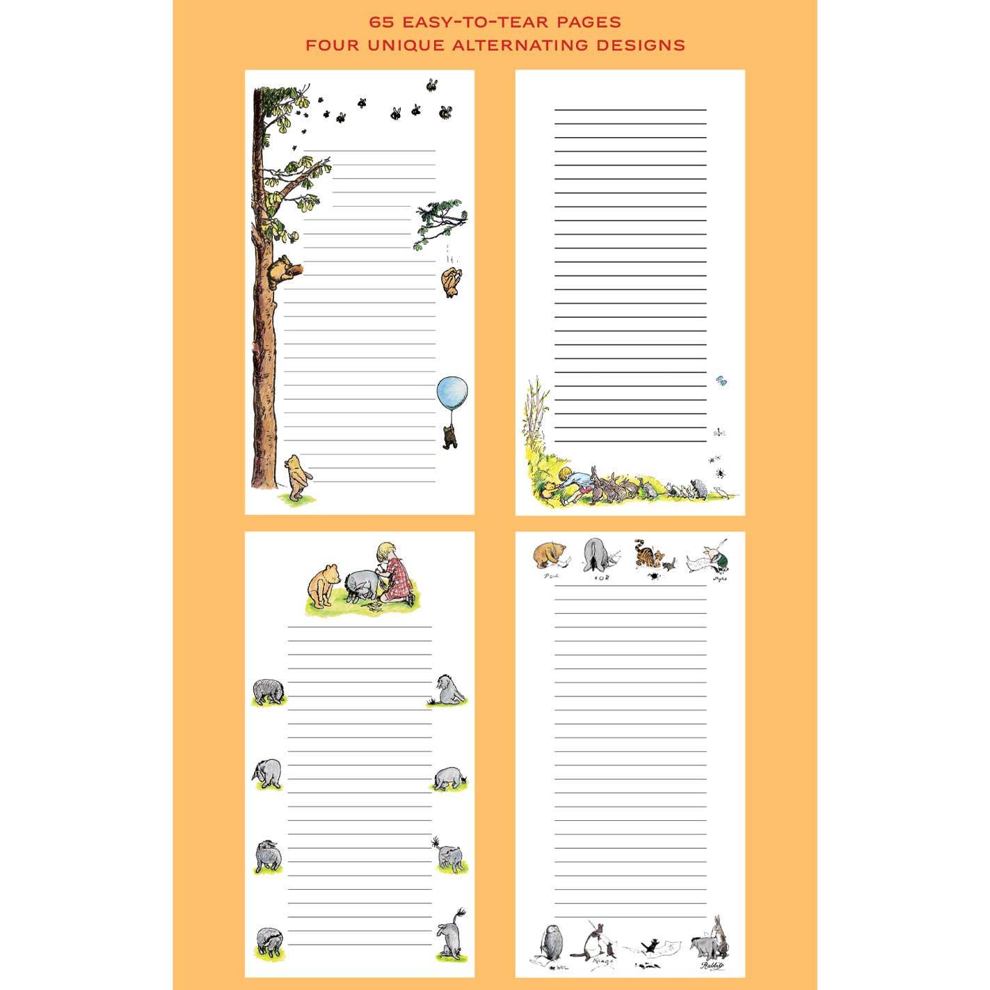 Winnie the Pooh Notepad BookGeek