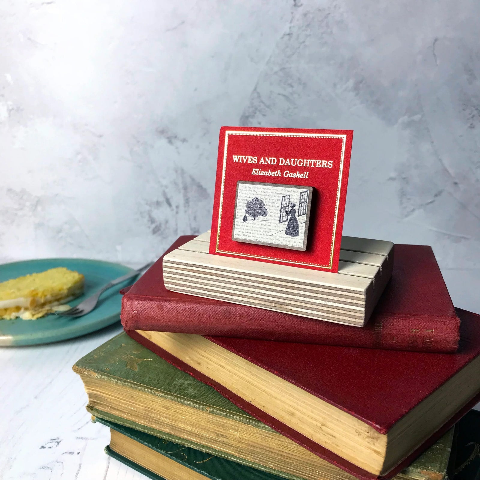 Wives and Daughters Silhouette Pin BookGeek