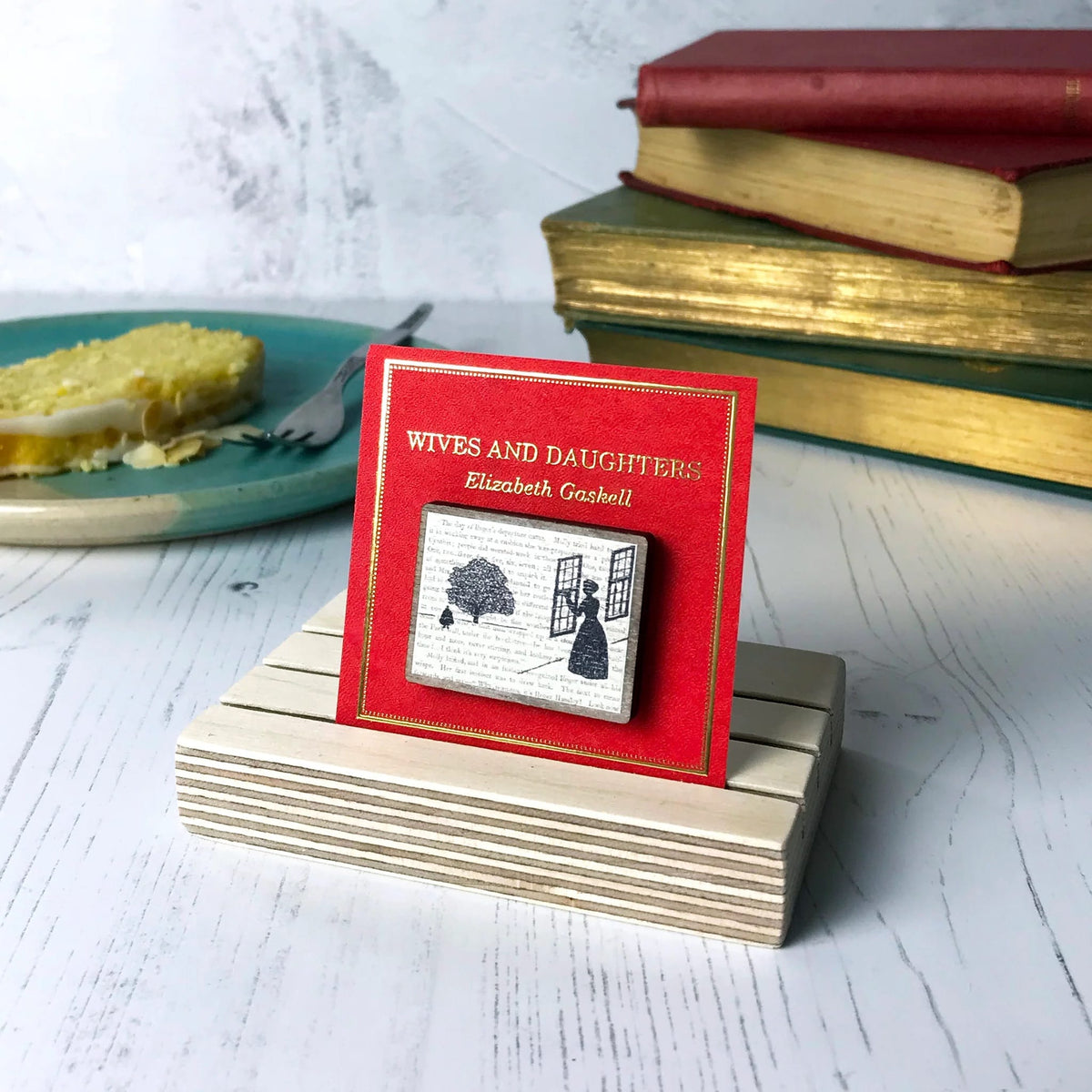 Wives and Daughters Silhouette Pin BookGeek