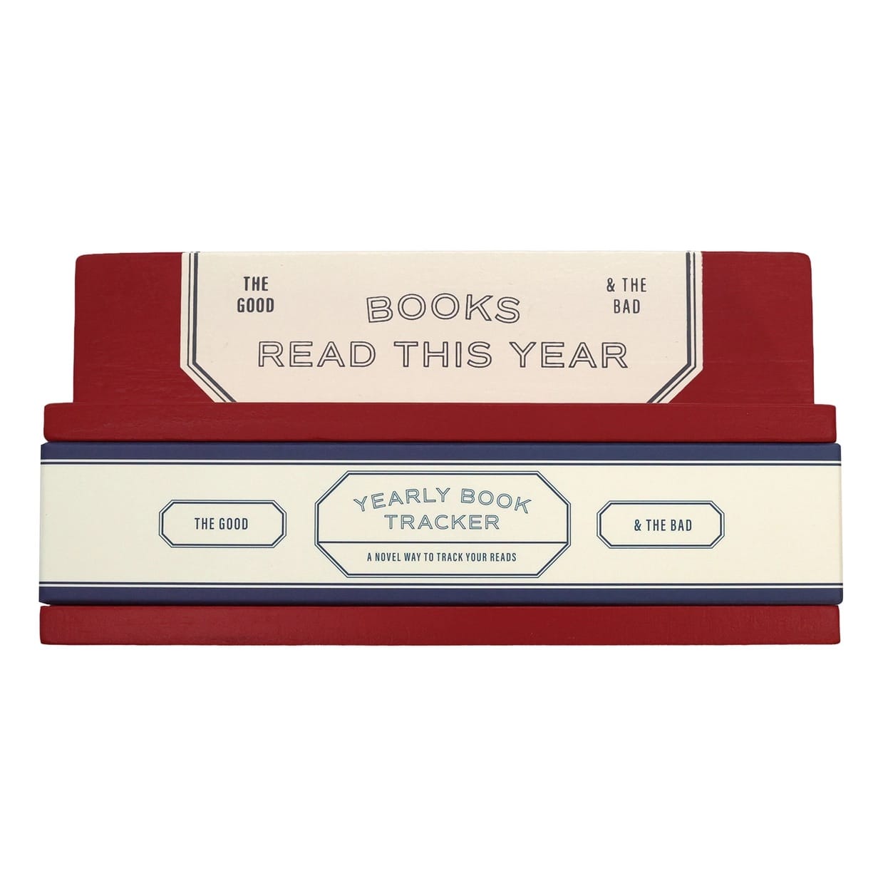 Wooden Yearly Book Tracker BookGeek