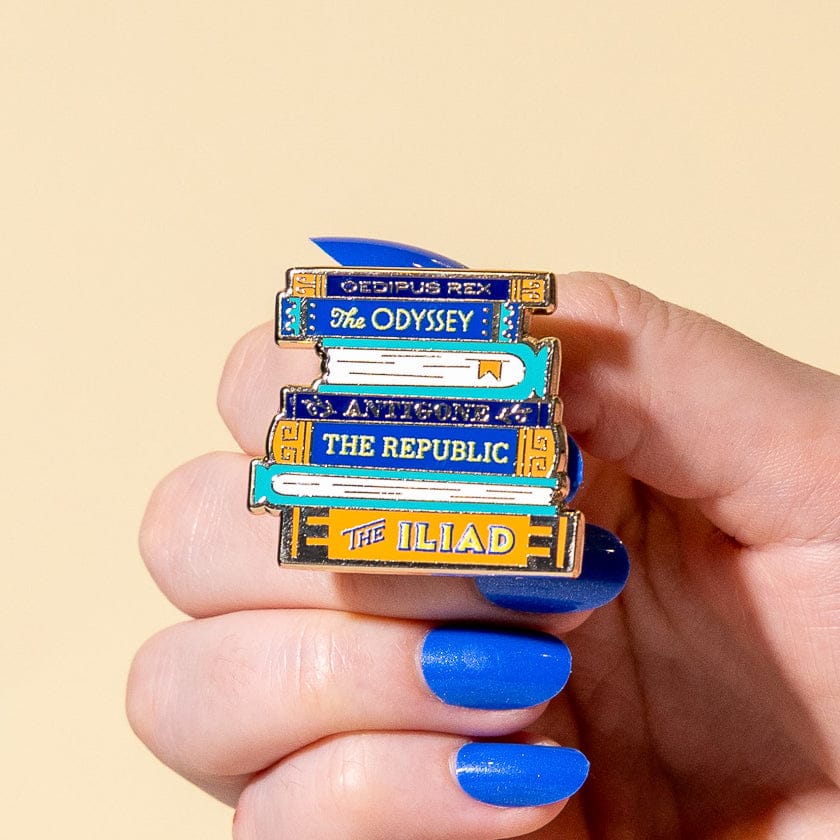 Words of the Wise Enamel Pin BookGeek